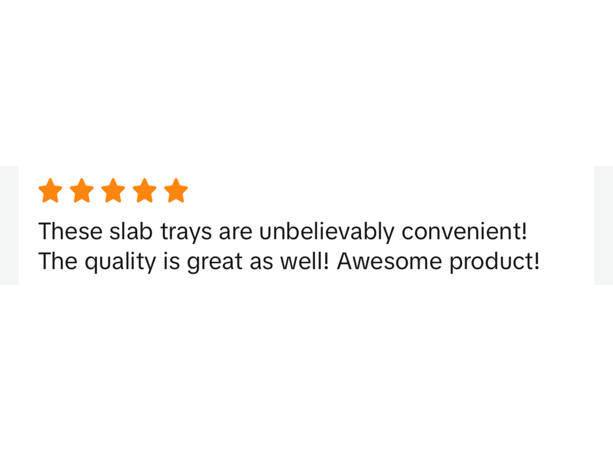 PSA Slab Trays